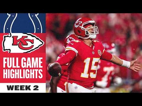 Indianapolis Colts vs. Kansas City Chiefs Game Highlights | NFL 2026 Season - Week 2
