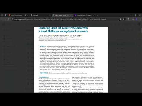 Enhancing Cloud Job Failure Prediction With a Novel Multilayer Voting-Based Framework