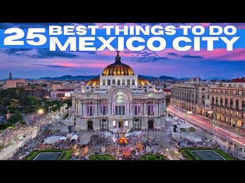 Best Things To Do in Mexico City 4K