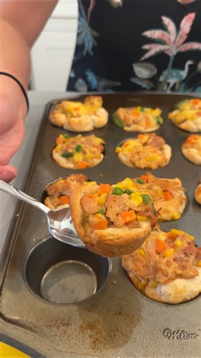 Mini Chicken Pot Pies Made for Easy Comfort Food
