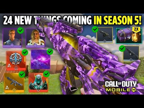 24 NEW THINGS COMING IN SEASON 5! [CODM 2026]