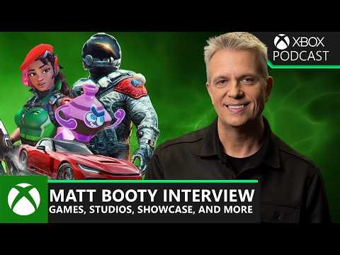 Matt Booty Talks Showcase, Games, Studios, and More | Official Xbox Podcast