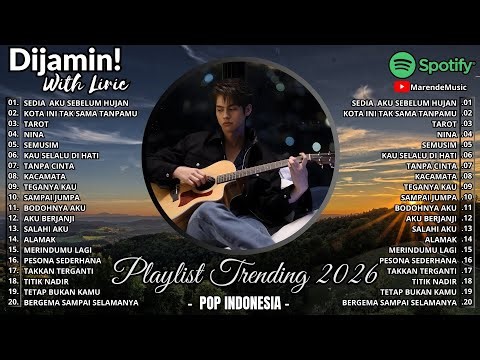Playlist trending terbaru 2026 | Cover Hits Populer Spotify 2026 Lirik #musikindonesia #cover #viral