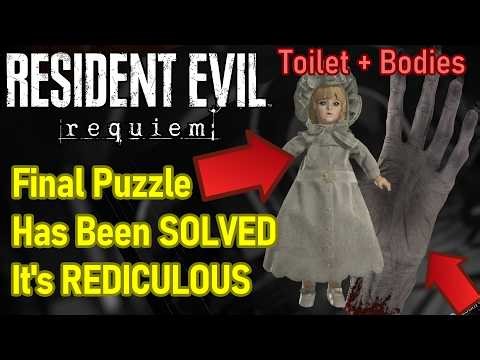 THE FINAL PUZZLE IS SOLVED, Toilets And Body Bags Are The Keys, Resident Evil Requiem Final Puzzle