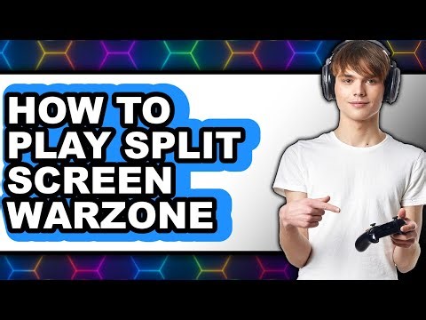 How to Play Split Screen Warzone (easy Method)