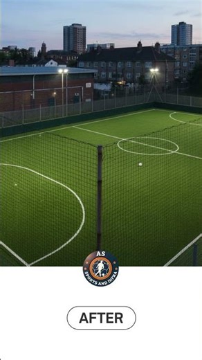 Football Turf Ground Transformation | Before and After | AS Sports and Infra
