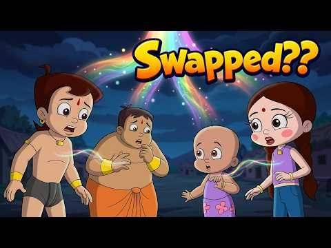 Chhota Bheem - Swapped Trouble! 😱🔄 | अदला-बदली! 😂 | Cartoon for Kids in Hindi