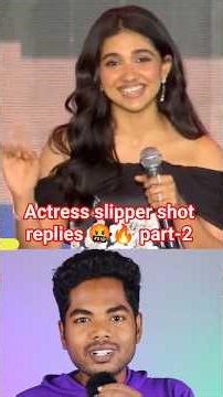 Actress Slipper Shot Replies 😳🔥 | Part-2 | Karan Johar vs Nayanthara 🤬#actress #nayanthara #shorts