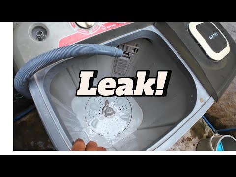 Leaking Washing Machine Repair DIY