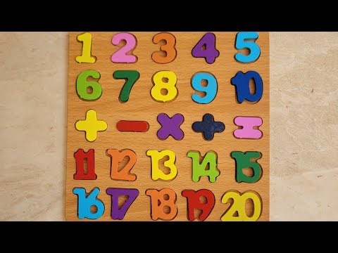 123 Puzzle Board, Montessori Activity | Find the Missing Numbers | Fun Kids Learning Activity
