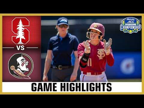 Stanford vs. Florida State Game Highlights | 2026 ACC Softball