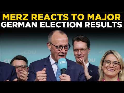 GERMANY ELECTION LIVE | Chancellor Merz & Sven Schulze React to AfD Landslide Victory