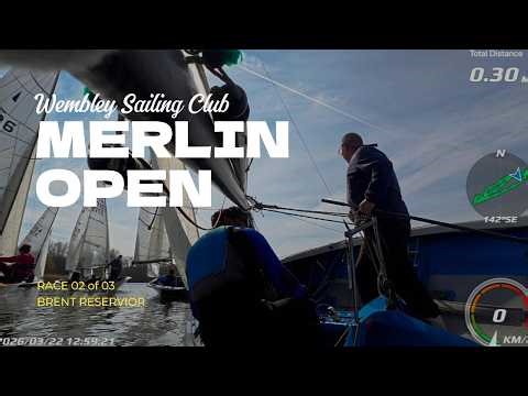 MERLIN OPEN - RACE 2 | Sunday Racing | Sailing | Merlin | Wembley Sailing Club | 22 March 26