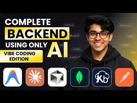 Complete Backend Course | Beginner to Advanced | Node.js, Express, MongoDB + Vibe Coding with AI