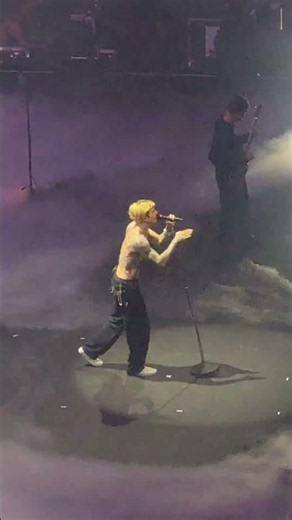 Jesse Rutherford at the neighbourhood concert