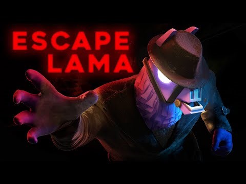 ESCAPE LAMA HORROR HALLOWEEN LLAMA MAP FORTNITE CREATIVE - ALL 3 ENDINGS, ALL LAMA, ALL CODES