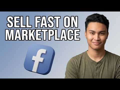 How to Sell on Facebook Marketplace Fast [2026 Tutorial]