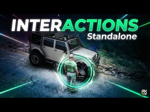Interaction System - FiveM Scripts [Standalone, QBCore, QBox, ESX, VRP]