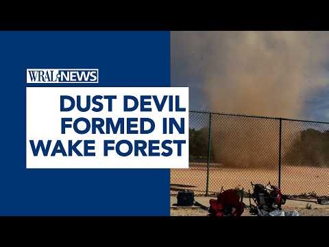 Ask the Meteorologist: How did Saturday's dust devil form in Wake Forest?