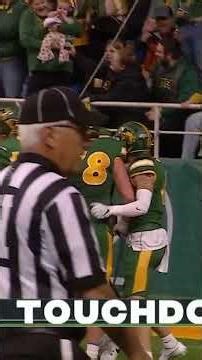 Cole Payton's FCS postseason highlights at NDSU 🦬➡️ 🦅 #shorts