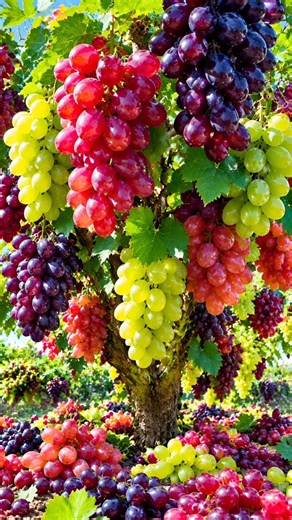 Easy and fast techniques for growing and propagating grape trees #garden #plant #nature