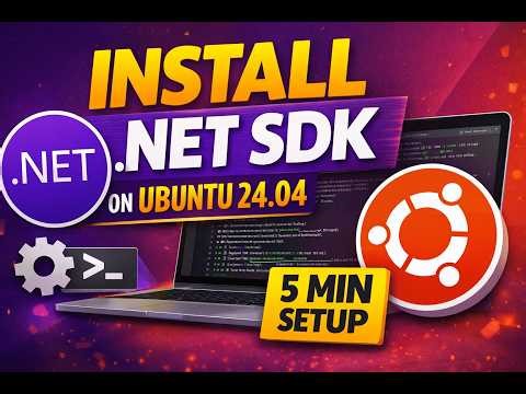 How to Install Latest .NET SDK on Ubuntu 24.04 LTS | Step-by-Step Beginner Guide | Install .NET SDK