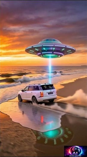 Hyundai Palisade (2025) and UFO. Car theft!!!! #aicinematic #automobile #aivideo