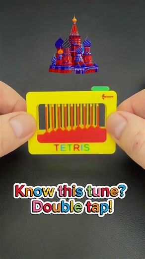 TETRIS 1988 - 3D Musical Fidget🕹️🎮