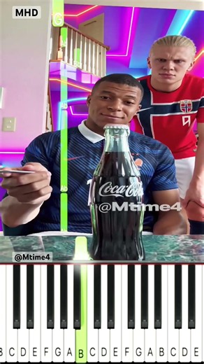 Mbappé Flicked It Open Like Nothing @Mtime4 - Piano Tutorial