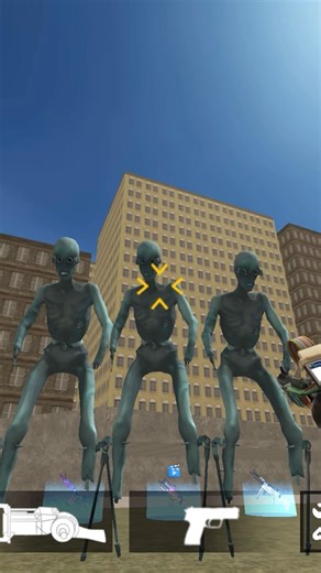 “3 Giant Monsters vs City Army 😱 Epic GMod Battle” #funny #gaming #garrysmod #gmod #horror #gry