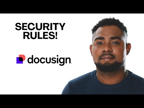 Set Strong Password Requirements in DocuSign (Step-by-Step)