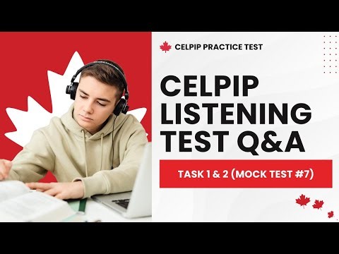 CELPIP Writing Task 1 & 2 Sample Questions & Answers (Mock Test #7)