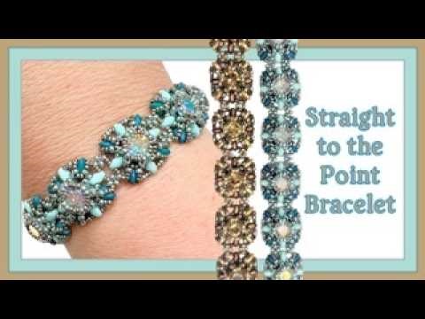 Straight to the Point Bracelet | Bead Weaving Tutorial
