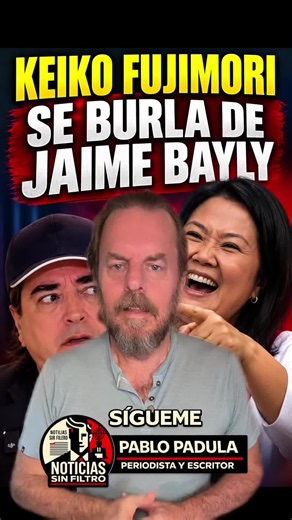 Keiko Fujimori le ofreció a Jaime Bayly, ser embajador peruano en dos países. El periodista dijo que no rotundamente. Aquí les explico por qué. #JaimeBayly #KeikoFujimori #Embajada #Perú