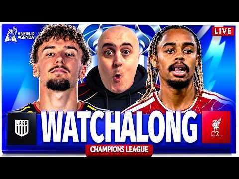 LASK vs LIVERPOOL LIVE CHAMPIONS LEAGUE WATCHALONG with Craig
