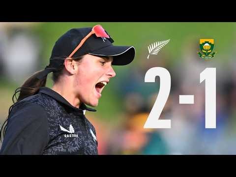 Melie Kerr And Maddy Green Dominate With The Bat | Series Highlights New Zealand v South Africa ODI