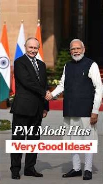 ‘Very Good Ideas’: Putin Praises PM Modi’s Efforts To Find Peaceful Solution To Ukraine Conflict