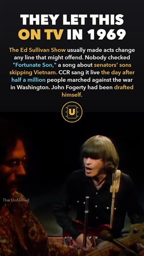 Fortunate Son live on The Ed Sullivan Show (1969)
