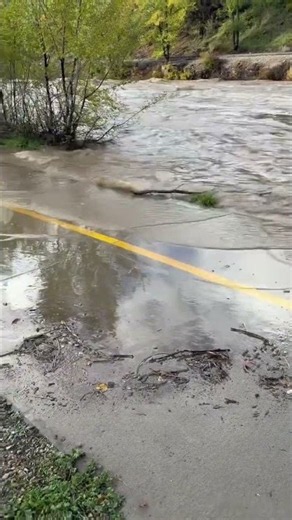Animas River high water