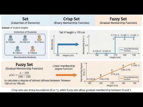 Fuzzy Logic Basics Explained with Python | Crisp vs Fuzzy Set