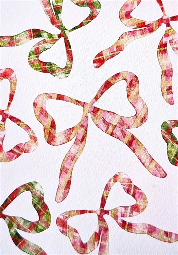 Beginner's Guide: How to Draw a Plaid Bow on Procreate