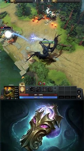 New TB Immortal Set! with custom effects 🔥 #dota2 #shorts