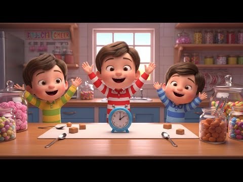 Toffee Timer – The Sweetest Countdown Rhyme | Fun Counting Song for Kids | Nursery Rhymes