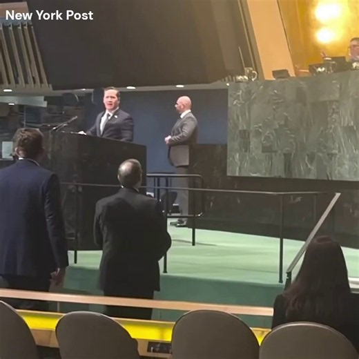 TheBlaze on X: "Trump Admin UN Ambassador Mike Waltz goes off on Cuban delegation trying to interrupt him: "BACK UP. BACK AWAY. This isn't Havana. You aren't going to intimidate me. Do you understand who you are dealing with? This is America."" / X