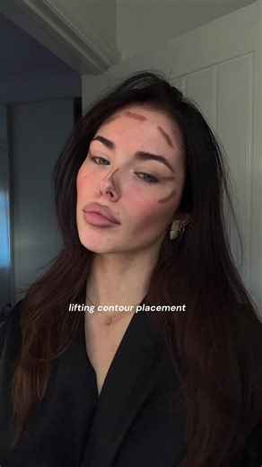 my contour placement 🧚🏼@Morphe Cosmetics | Makeup