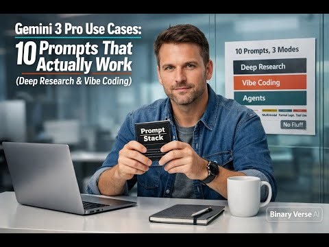 Gemini 3 Pro Use Cases: 10 Prompts That Actually Work Deep Research & Vibe Coding