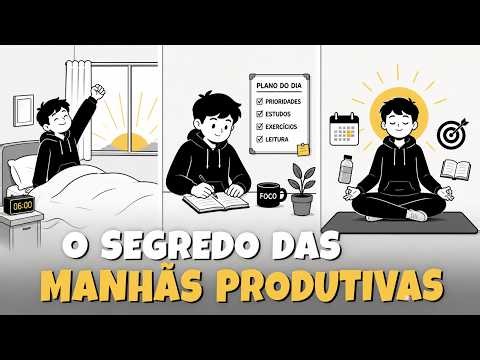 🕦 A Rotina da Manhã que Reprograma Seu Cérebro em 10 Minutos (Ciência Comprovada)​✔️​