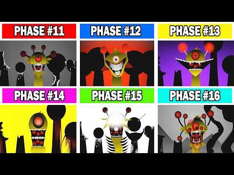 Incredibox Sprunki Phase 11 Vs Phase 12 Vs Phase 13 Vs Phase 14 Vs Phase 15 Vs Phase 16 New Mod