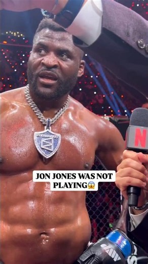 JON JONES AURA vs FRANCIS NGANNOU 😳