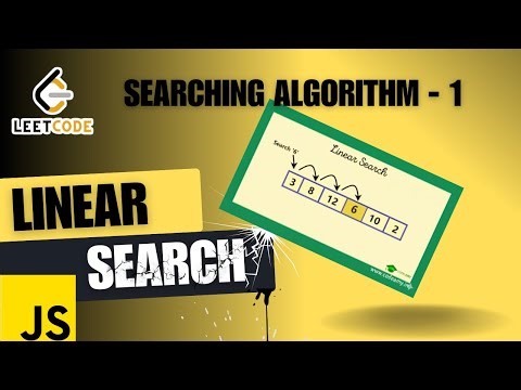 Linear Search Algorithm Explained in JavaScript | LeetCode Problem #dsa #algorithm #linearsearch